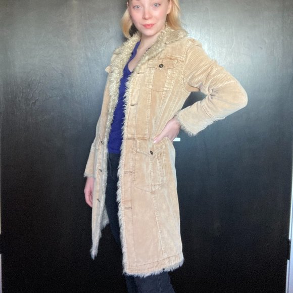 Y2K: Steve Madden Rare Corduroy Jacket - Picture 3 of 8